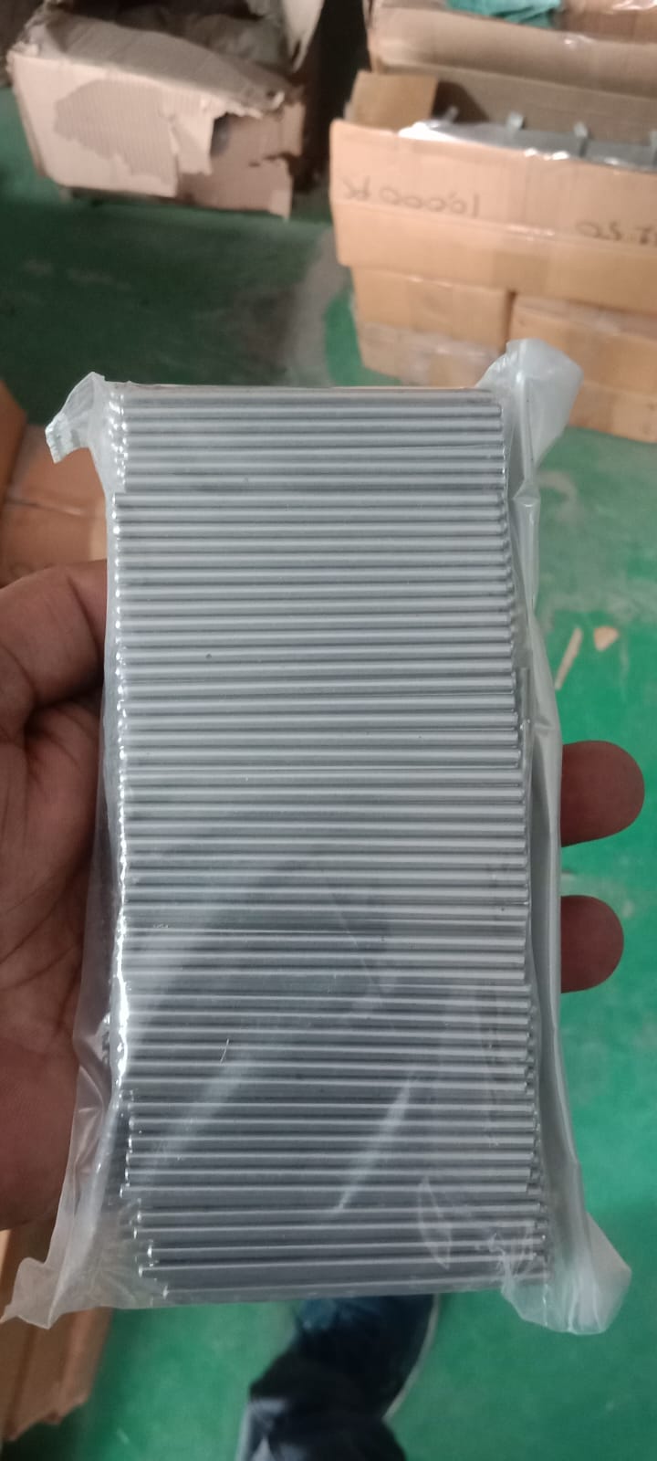 precision stainless steel shaft for cooler motors, available in multiple sizes (2.5–3 mm dia). smooth finish, durable and ideal for pump motor applications.