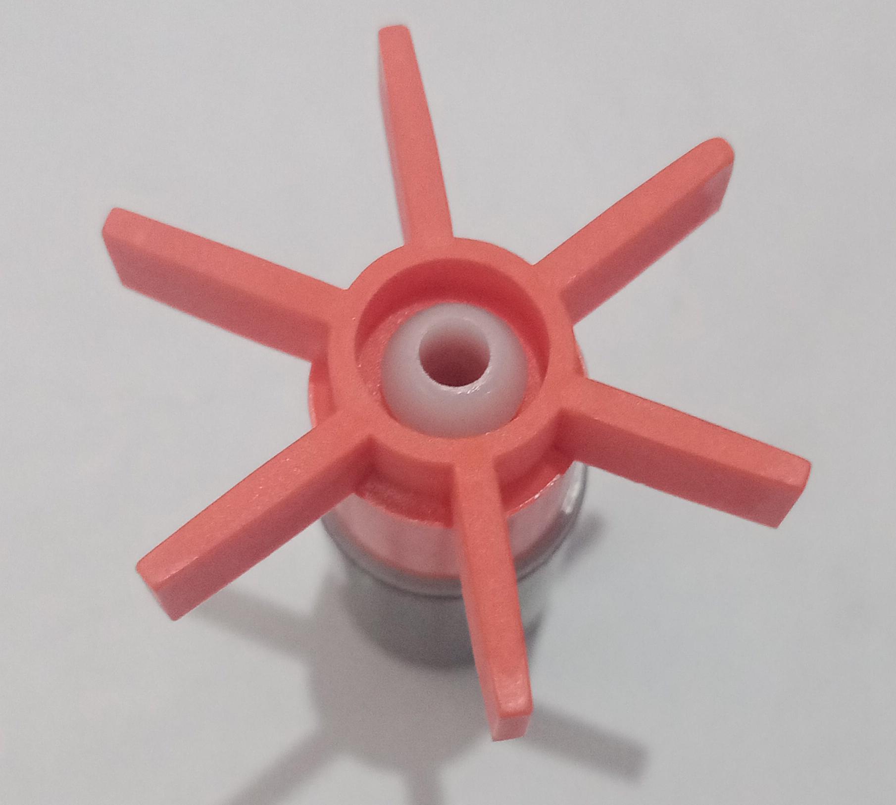 rotor for pump with impeller (magnetic rotor assembly)