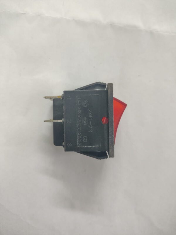 double red rocker switch 15a 250v (imported quality)