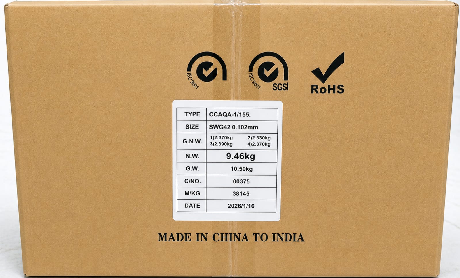 copper clad aluminium (cca) wire